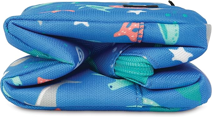 PackIt Freezable Small Insulated Snack Box, Sea Shark, with EcoFreeze Technology (Built-in Ice Pack), Mini Cooler or Small Lunch Bag, For Fresh Snacks On the Go, for Work, Gym, or Travel