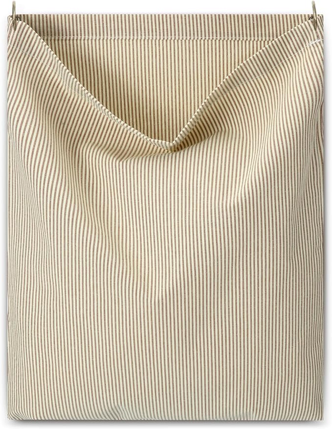 Reusable Rag Cloth & Dish Towel Holder Natural Cotton Vintage Bag for Kitchen, Laundry Room, Bathroom Storage