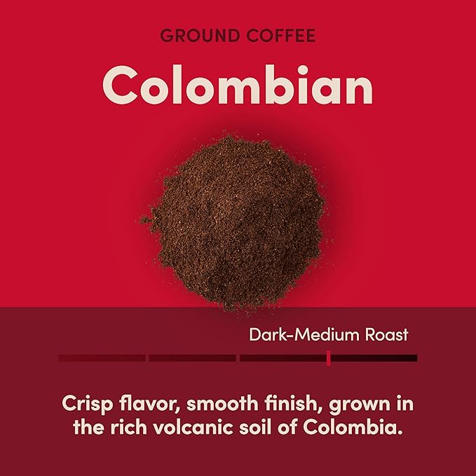 Tim Hortons Colombian Ground Coffee 30 oz Can
