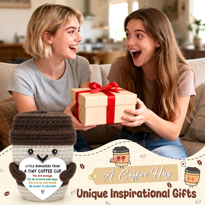 Agantree art Birthday Little Reminder Gifts for Women Men Graduation for Adults Women Men Daughter Son Best Friend Coffee Lover Inspirational Encouragement Self Care Relaxation