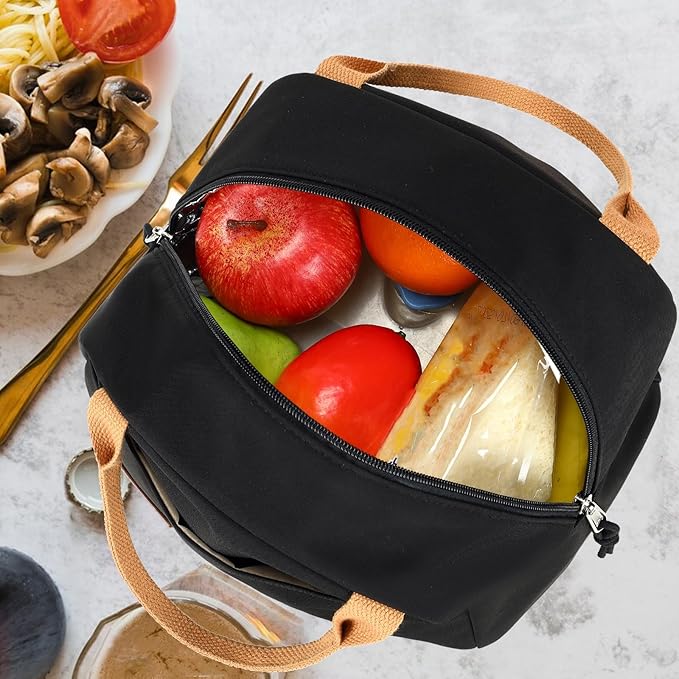 Bluboon Lunch Box for Women Men Cute Lunch Bag Reusable Insulated Lunch Bags Large Capacity Lunchbox Cooler for Work Picnic or Travel
