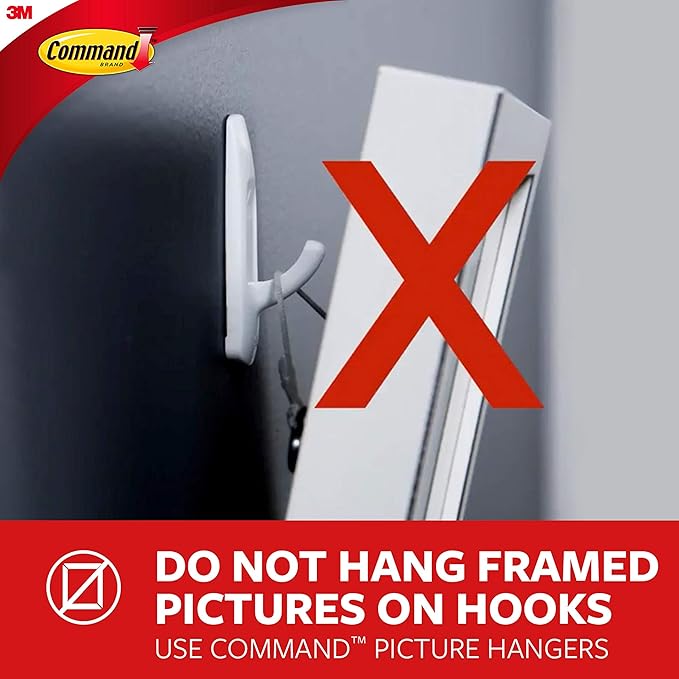 Command Key Rail, 8-inch Rail with 4 Key Hooks and 6 Strips, Quartz, Removable Key_Hooks for Entryway or Hallway, Hang Keys, Hats, Dog Leashes, and Accessories, Holds up to 2 lb (Pack of 8)