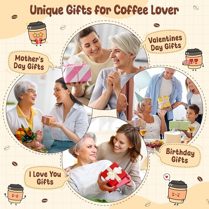 Agantree art Grandma Gifts from Granddaughter Grandson Birthday Gifts Great Grandma I Love You A Latte Coffee Mug Handmade Crochet Christmas Positive Ideas Cute Stuff Small Desk Home Decoration