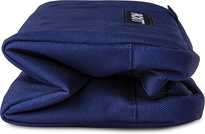 PackIt Freezable Small Insulated Snack Box, True Blue, with EcoFreeze Technology (Built-in Ice Pack), Mini Cooler or Small Lunch Bag, For Fresh Snacks On the Go, for Work, Gym, or Travel