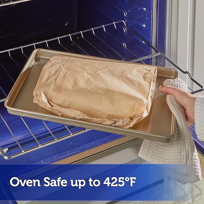 Reynolds Kitchens Parchment Cooking Bags, Family Size, Non-Stick Parchment Cooking Bags for the Oven and Microwave, Oven-Safe up to 425 Degrees, Great for Quick Family Meals, No-Mess Cleanup, 15 Pack