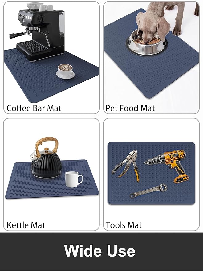 XiFEO Stove Top Covers for Electric Stove, Food Grade Heavy Duty Silicone Glass Stove Top Cover Protector, Induction Cooktop Protector, Heat Resistant Range Ceramic Stove Top Covers Mat, Oven Cover