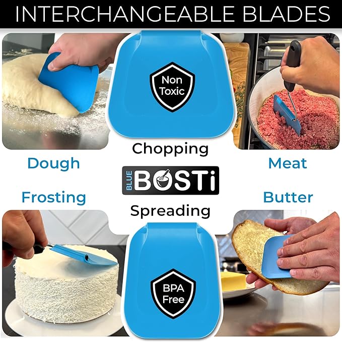 Adjustable Angle Spatula - New PPSU material - Turner and Flipper for Eggs, Pancakes, Burgers - Swappable Spatula Heads - Thin, Heat Resistant - Non-Stick Cookware Safe
