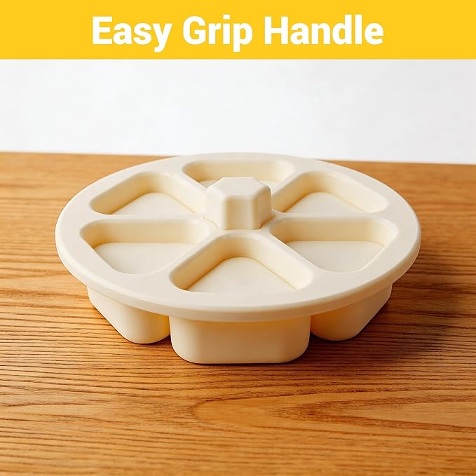 Onigiri Mold Triangle Rice Mold Large Onigiri Maker for Making and Storing Sushi, White