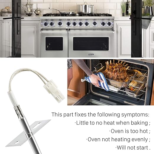 【2026 Upgraded】 DG32-00002B EBG61305805 Range Oven Temperature Sensor Probe - Exact for Sam.Sung and L.G Oven Parts # EBG61305805 DG32-00002A 6322B62214A PS4240743 PS11732697 by TOMOON