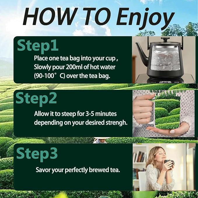 Pipi Tea Oolong,Pipi Oolong Tea, Extra Value 4g*25 Bags Selected Tea Leaves, Cortisol & Calming Tea for Stress Relief, Vegan, Non-GMO (1)