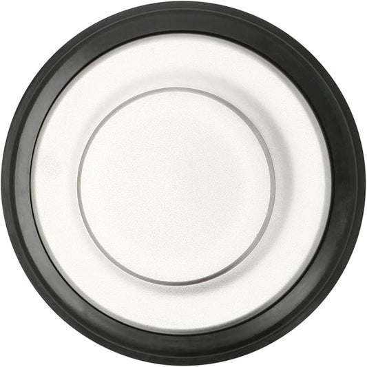 Essential Values Kitchen Sink Stopper for Garbage Disposals 3-3/8" Inches - Stainless Steel Sink Plug Replacement Compatible with Insinkerator Kohler Garbage Disposal Cover