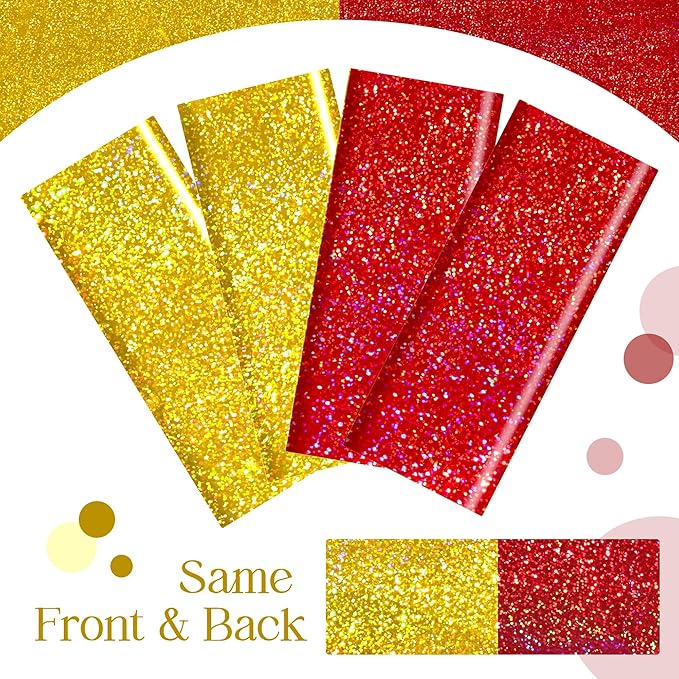 Red & Gold Carnival Laser Tablecloth 40" x 108" Shining Christmas Holiday Holographic Table Cloth Birthday Graduation Party Table Cover Plastic Foil Party Supplies For Anniversary Baby Shower