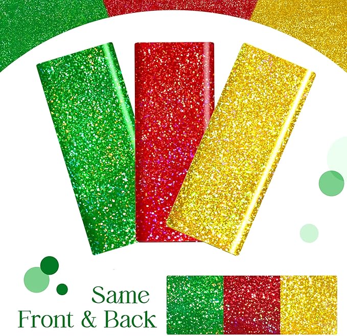 Christmas Table Cloth 40" x 108" Red, Green and Gold Holographic Laser Tablecloth Iridescence Shining Plastic Disposable Party Table Decoration For Holiday Event Birthday Party Decor Supplies